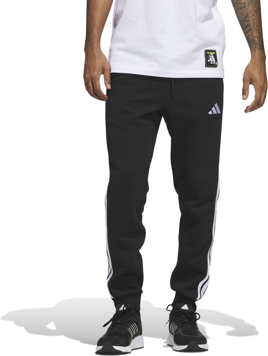 adidas Sportswear Sporthose M 3S FL TC PT BLACK/WHITE günstig online kaufen