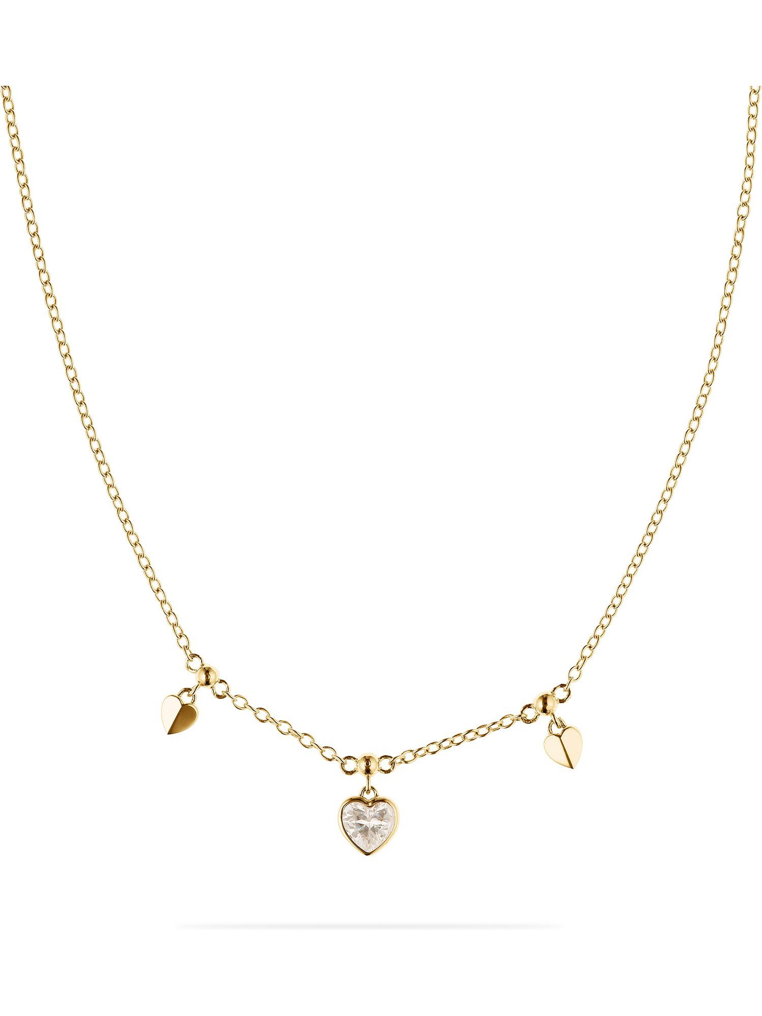 JETTE Silberkette JETTE Damen-Kette 925er Silber, recycelt Zirkonia, DIAMON günstig online kaufen