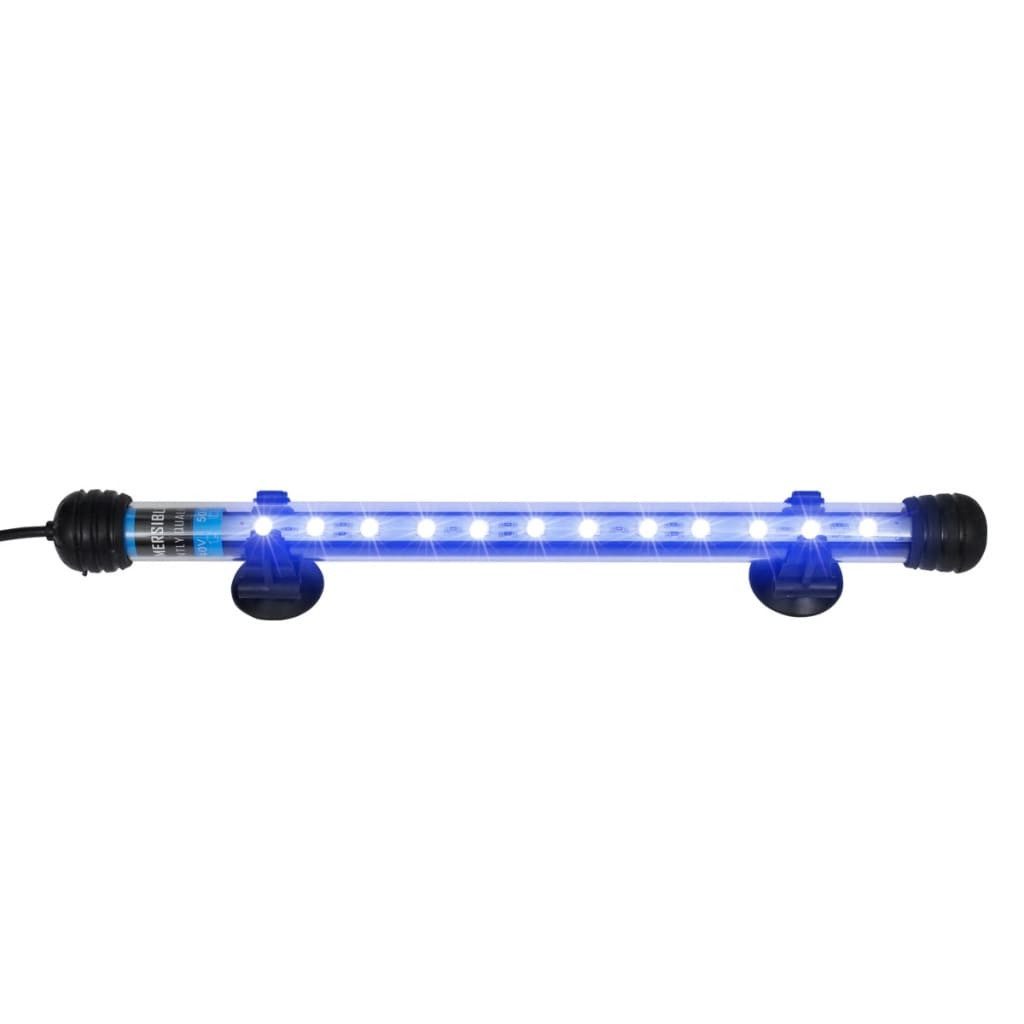 vidaXL LED Aquariumleuchte 28 cm LED Aquarium Lampe Beleuchtung Licht 28 cm Blau