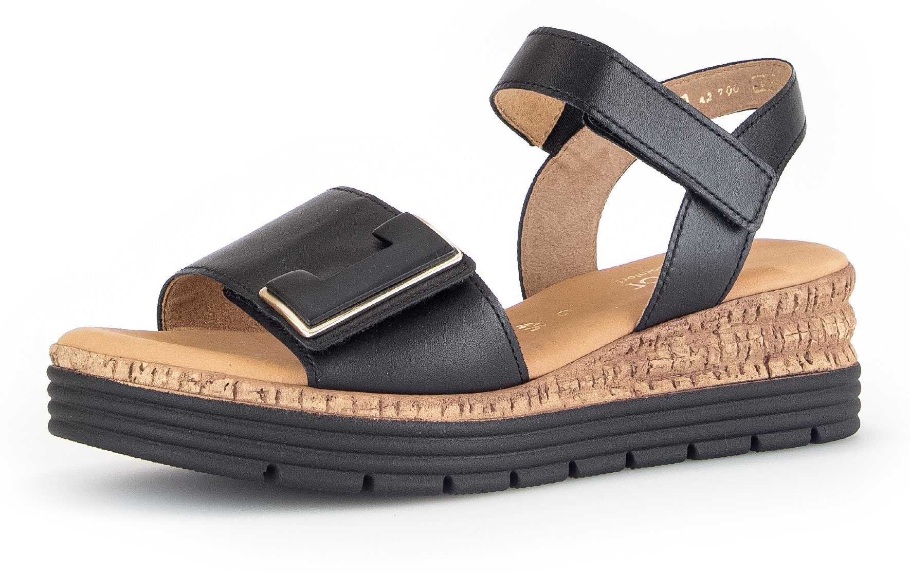 Gabor GENUA Sandalette, Keilabsatz, Sommerschuh, Sandale günstig online kaufen