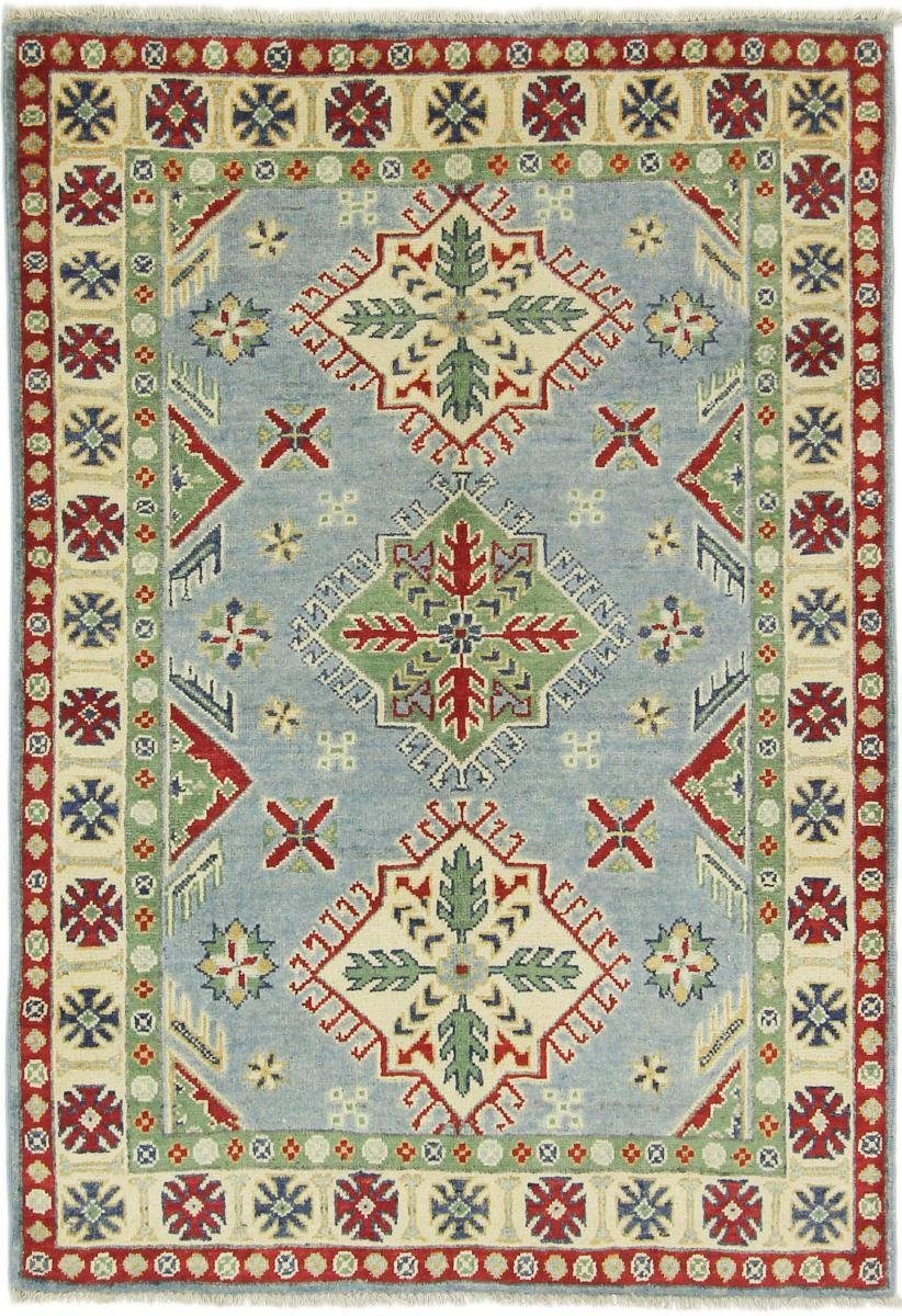 Orientteppich Kazak 103x151 Handgeknüpfter Orientteppich, Nain Trading, rechteckig, Höhe: 5 mm
