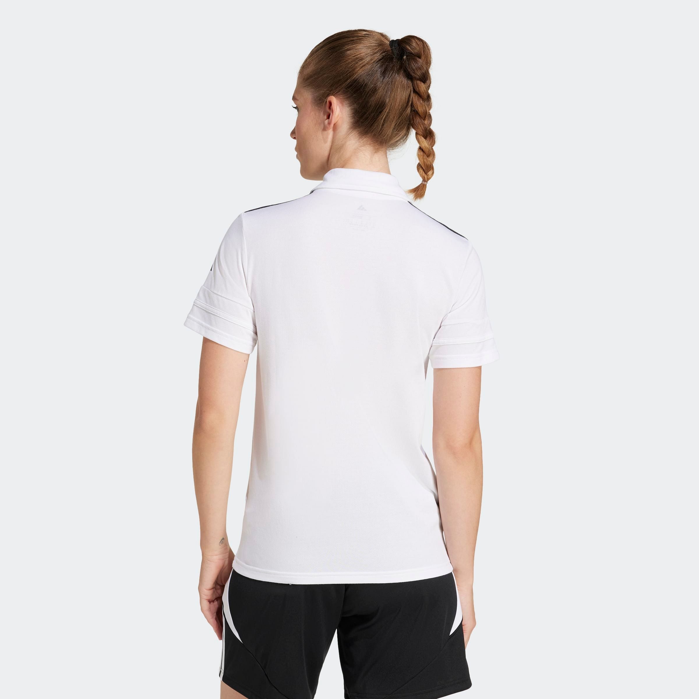 adidas Performance Poloshirt SQ25 C POLO W mit Druckknopfverschluss