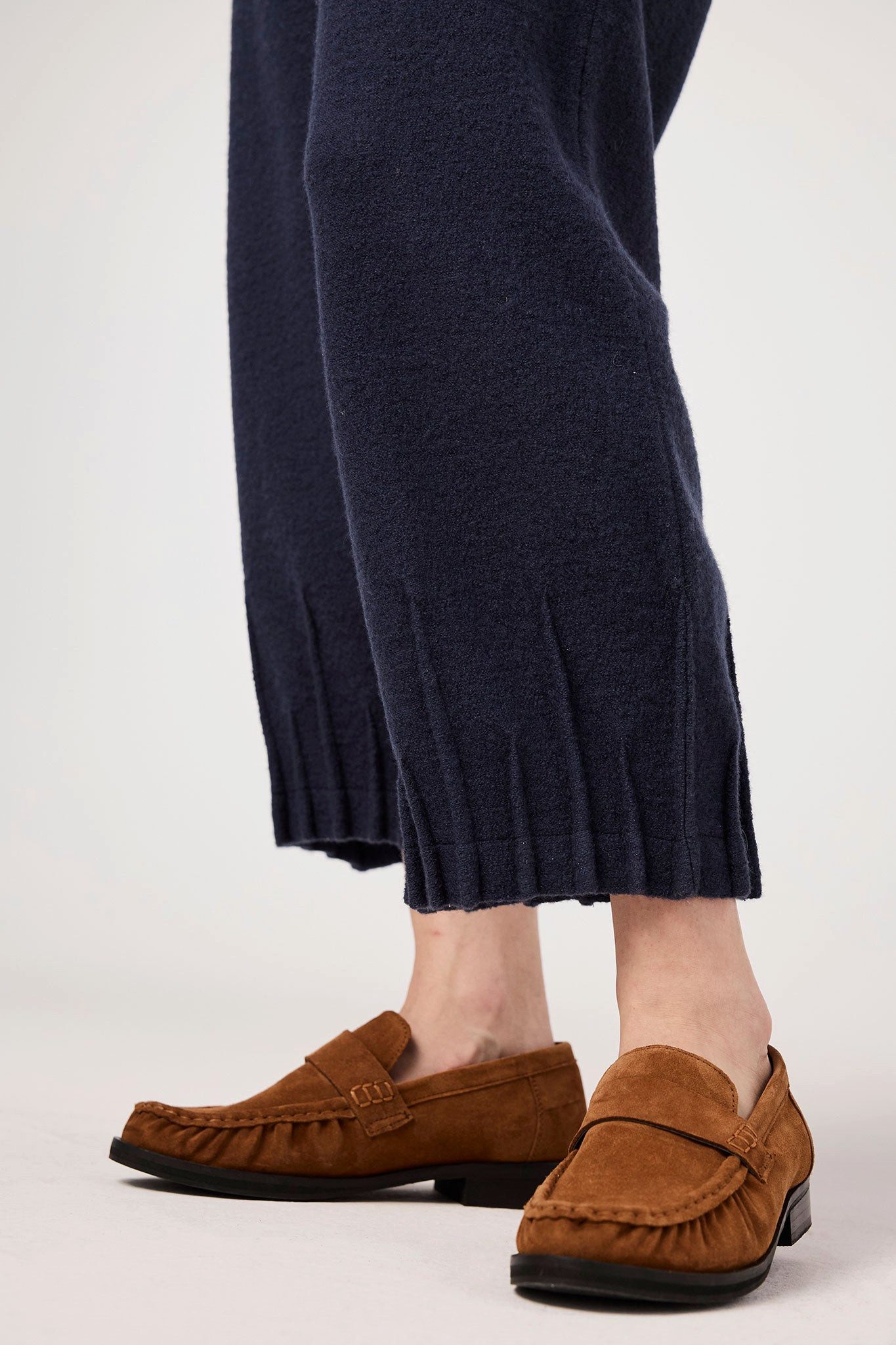 Himalaya Clothing Stoffhose Walkhose aus Merinowolle mit Komfortbund - navy günstig online kaufen