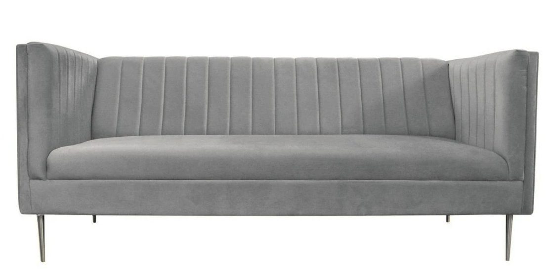 Neu Design Dreisitzer Made Graues Möbel Textil, Modern in JVmoebel Sofa Europe Luxus Sofa