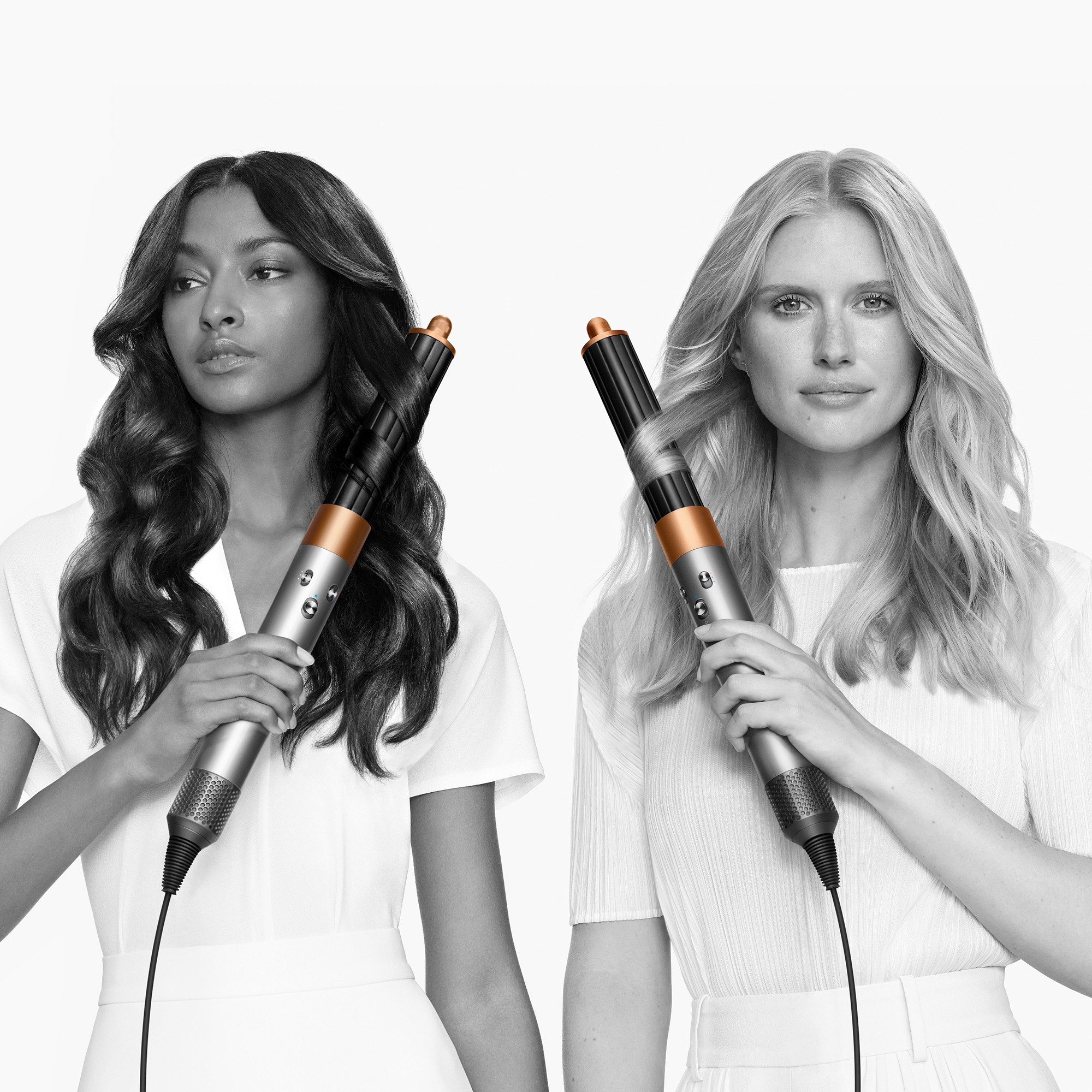 DYSON Multihaarstyler Airwrap Origin™ Multi-Haarstyler und - trockner, Nickel Kupfer, Trocknen. Locken. Stylen. Haare bändigen. Ohne Schäden durch Hitze.
