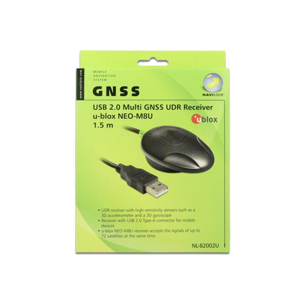 Navilock Navilock NL-82002U GPS Empfänger Schwarz 1 St. GPS-Tracker