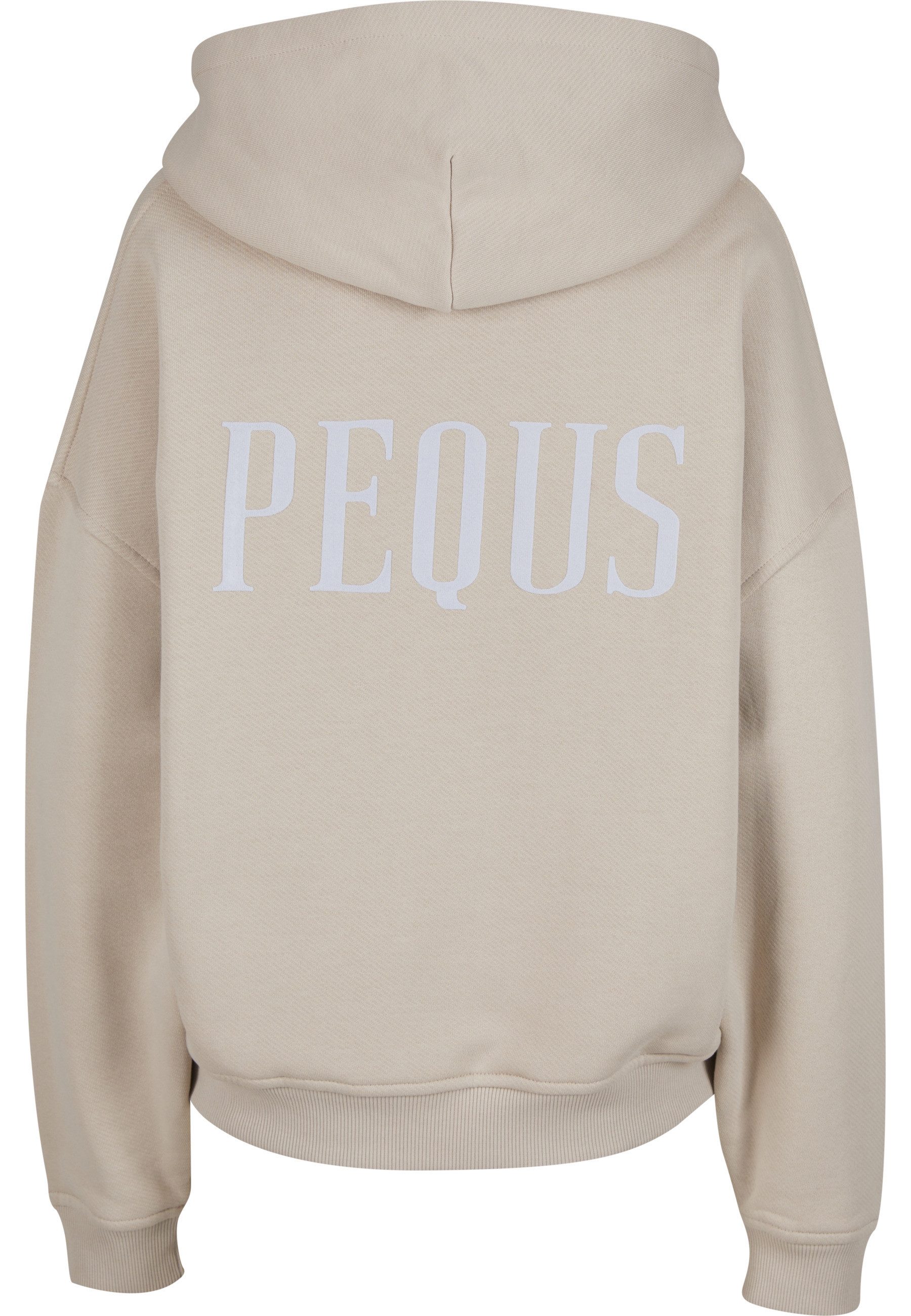 PEQUS Kapuzensweatshirt PEQUS PEQUS Cropped Back Logo Hoodie