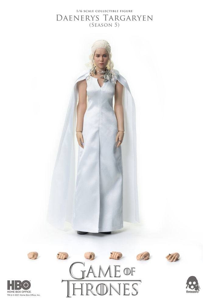 ThreeZero Actionfigur Game of Thrones 1/6 Daenerys Targaryen (Season 5) Limited Edition 28 c