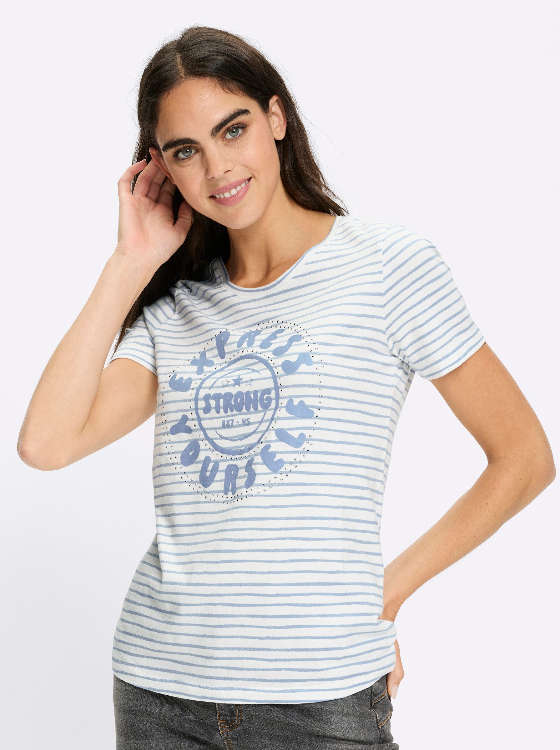 heine T-Shirt Rundhalsshirt .