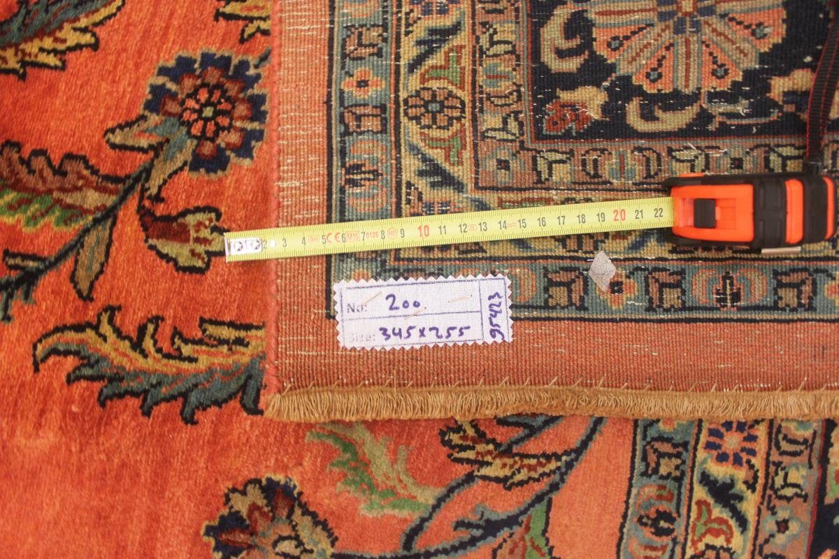 Orientteppich Trading, Höhe: Handgeknüpfter mm Nain rechteckig, 256x346 Indo Sarough Orientteppich, 15