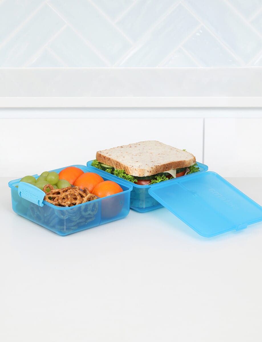 sistema Lunchbox Sistema 1,4L Lunch Cube - Blue