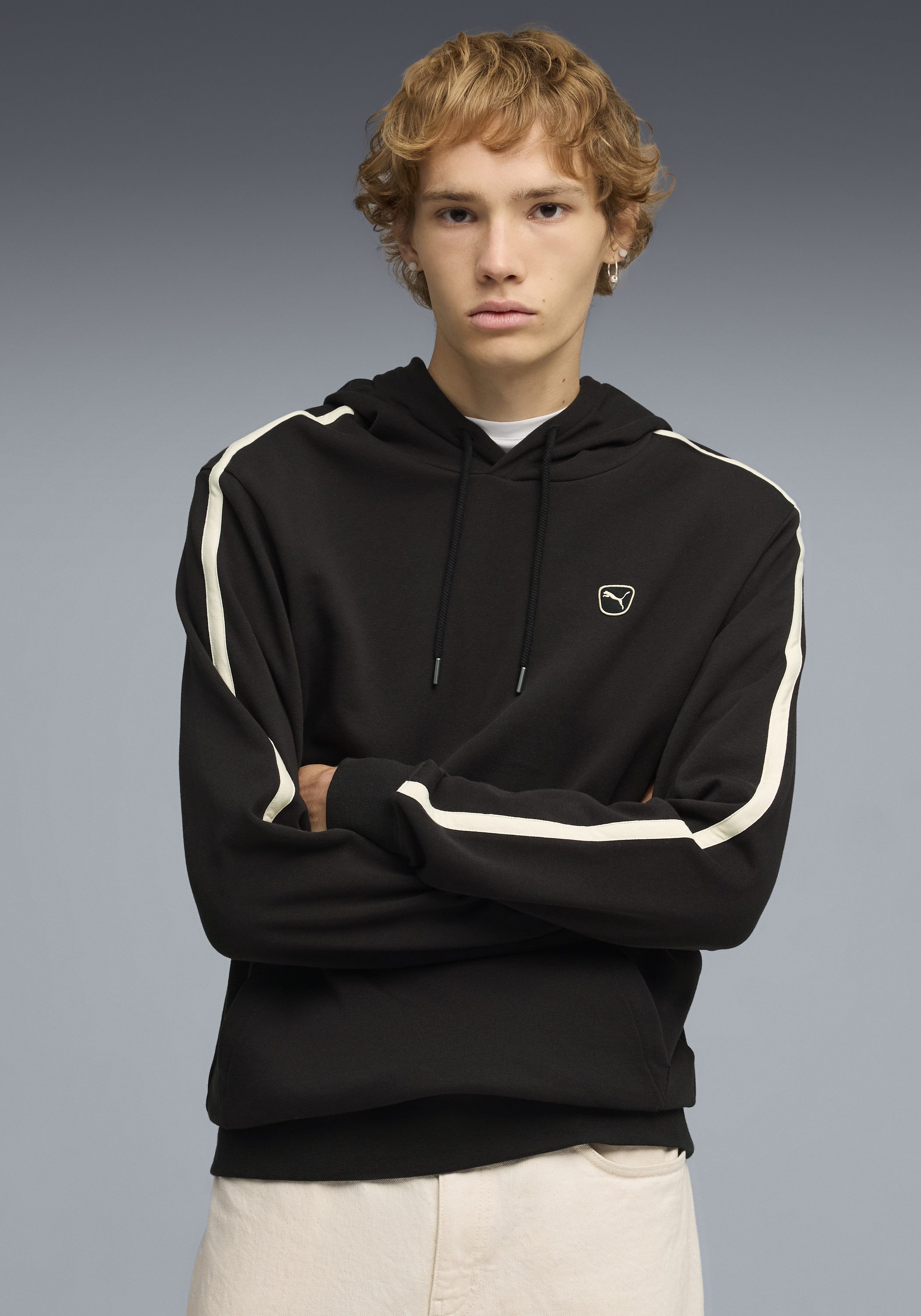 PUMA Kapuzensweatshirt ESS ELEVATED HOODIE TR mit Kapuze, mit Kängurutasche, Regular Fit