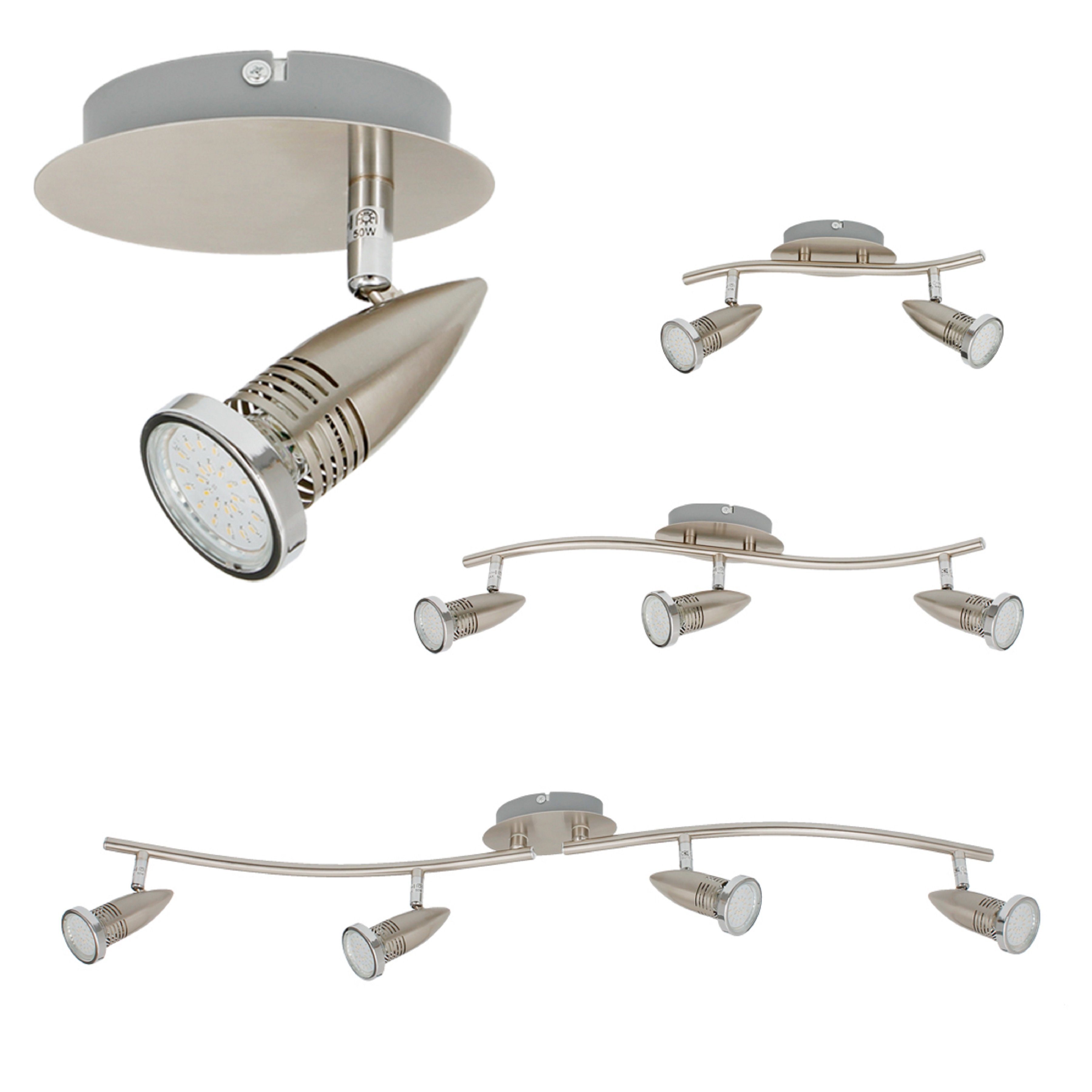 TRANGO LED Deckenstrahler, 4-flammig 2005-042-5W LED günstig online kaufen