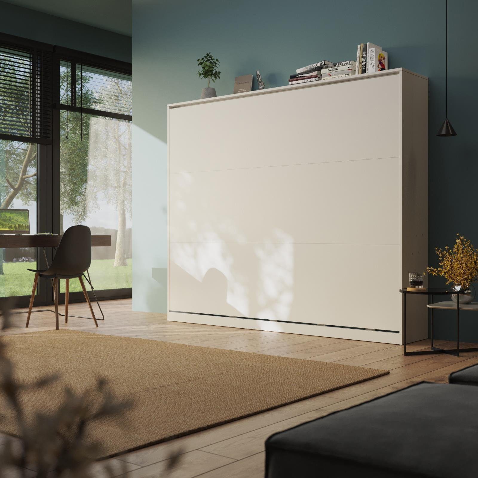 SMARTBett Schrankbett Classic mit Gasdruckfedern 100x200cm günstig online kaufen