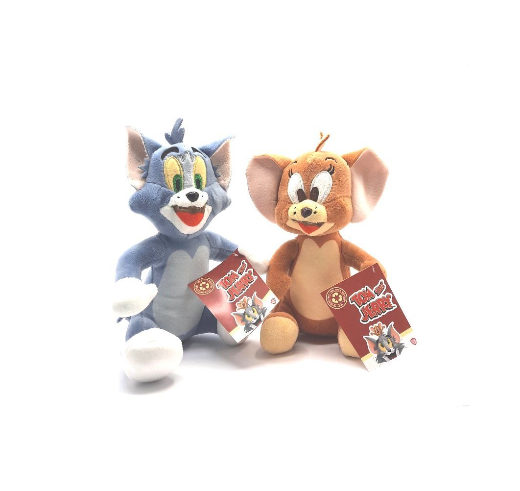 Play by Play Kuscheltier Tom & Jerry Set - Katze und Maus - Plüschtier 18cm Kuscheltier (2-St)