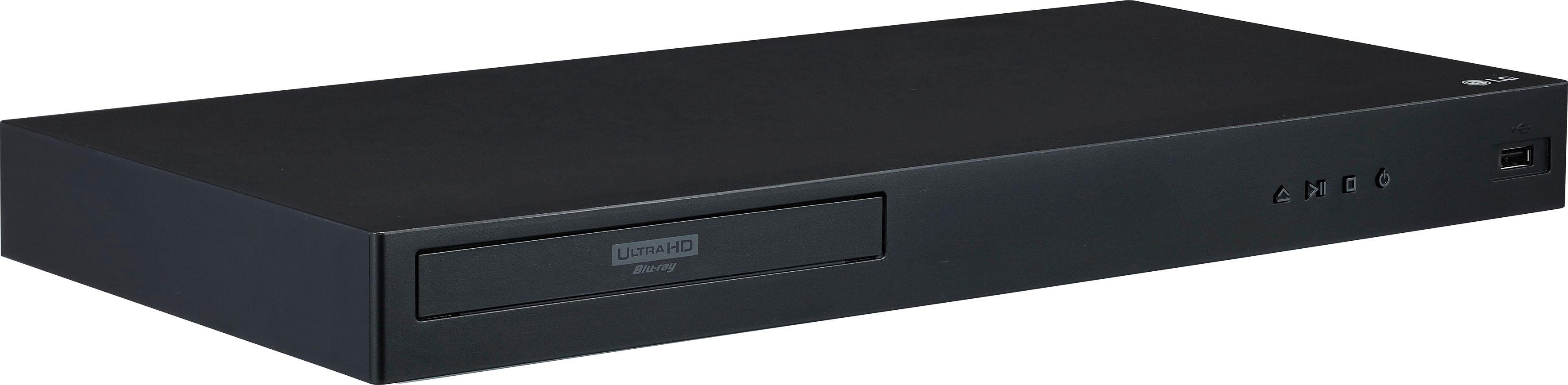 LG UBK80 Blu-ray-Player (4k Ultra HD, LAN (Ethernet), 4K Upscaling)