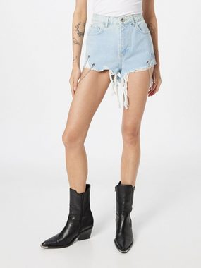 Misspap Jeansshorts (1-tlg) Fransen