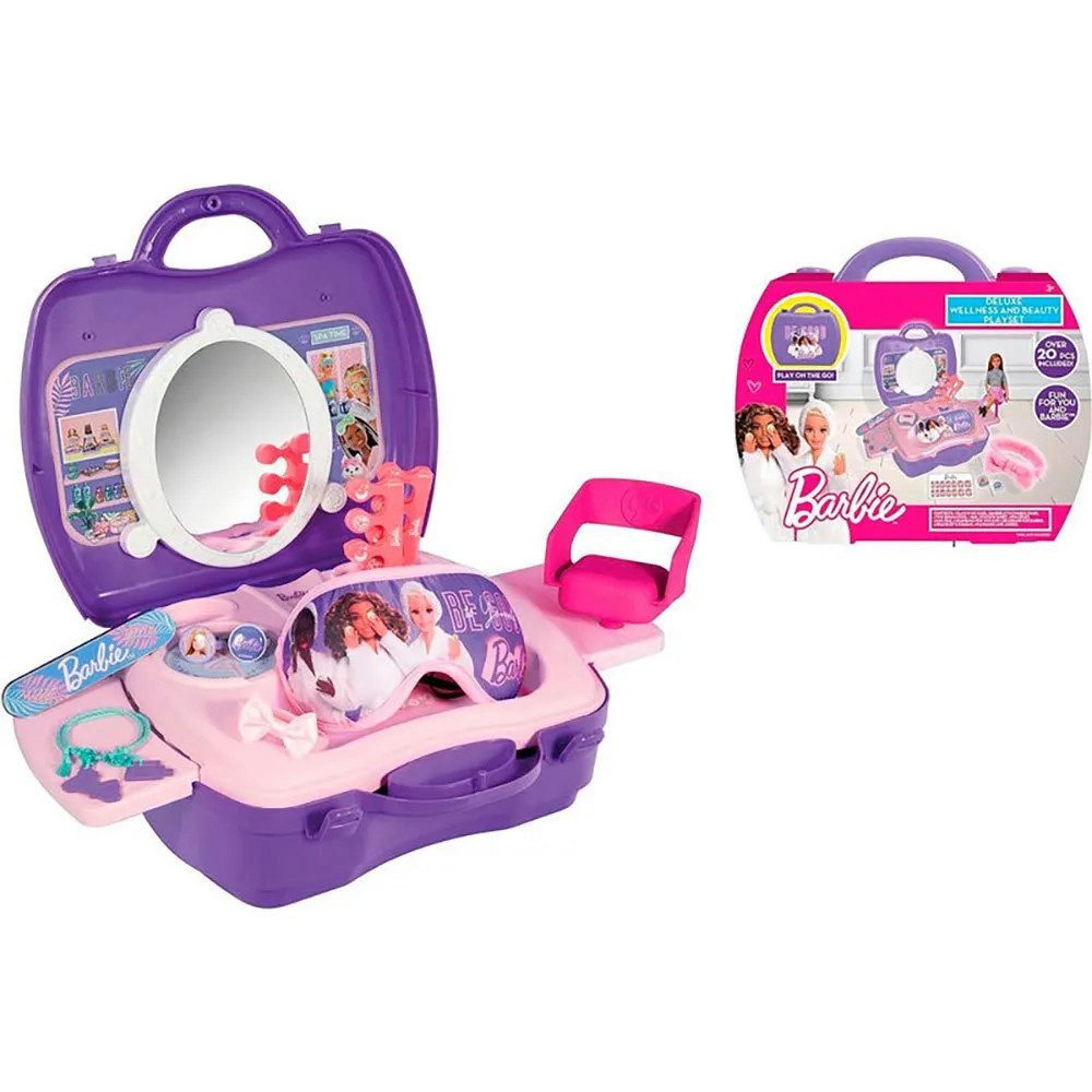 Mattel® Spiel Barbie Deluxe Beauty & Wellness Spielset Mattel 20+ Teile