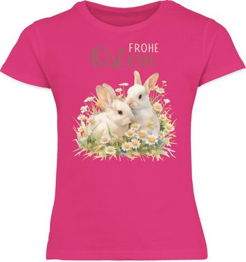 Shirtracer T-Shirt Frohe Ostern - Osterhase Kleine Osterüberraschung Ostern Kleinigkeiten Geschenk Ostern