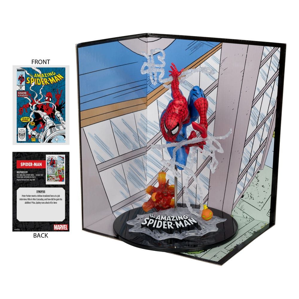 McFarlane Toys Merchandise-Figur Marvel Collection 1/10 Spider-Man (The Amazing Spider-Man #302)