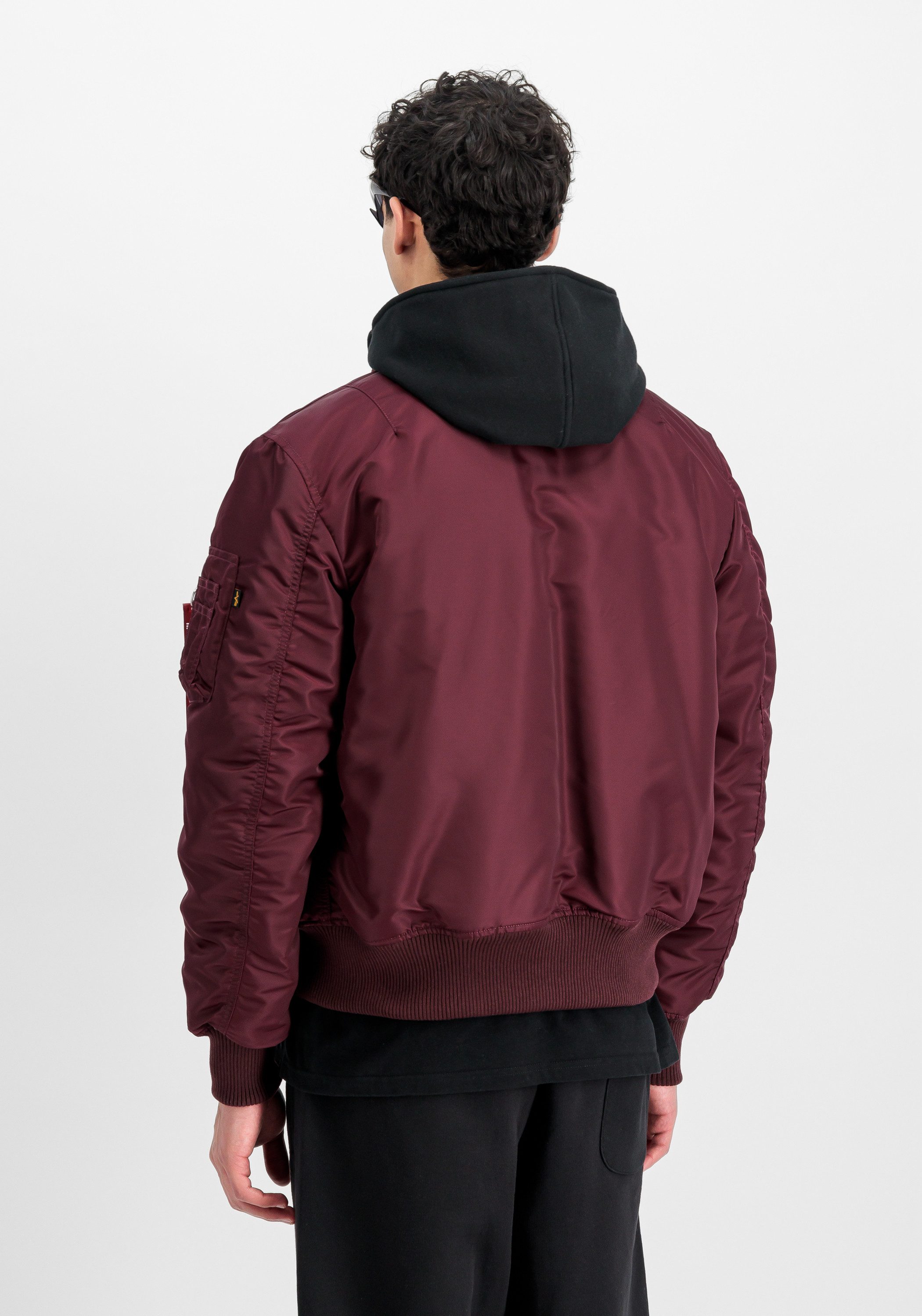 Alpha Industries Bomberjacke MA-1 D-Tec Sleeve Embroidery