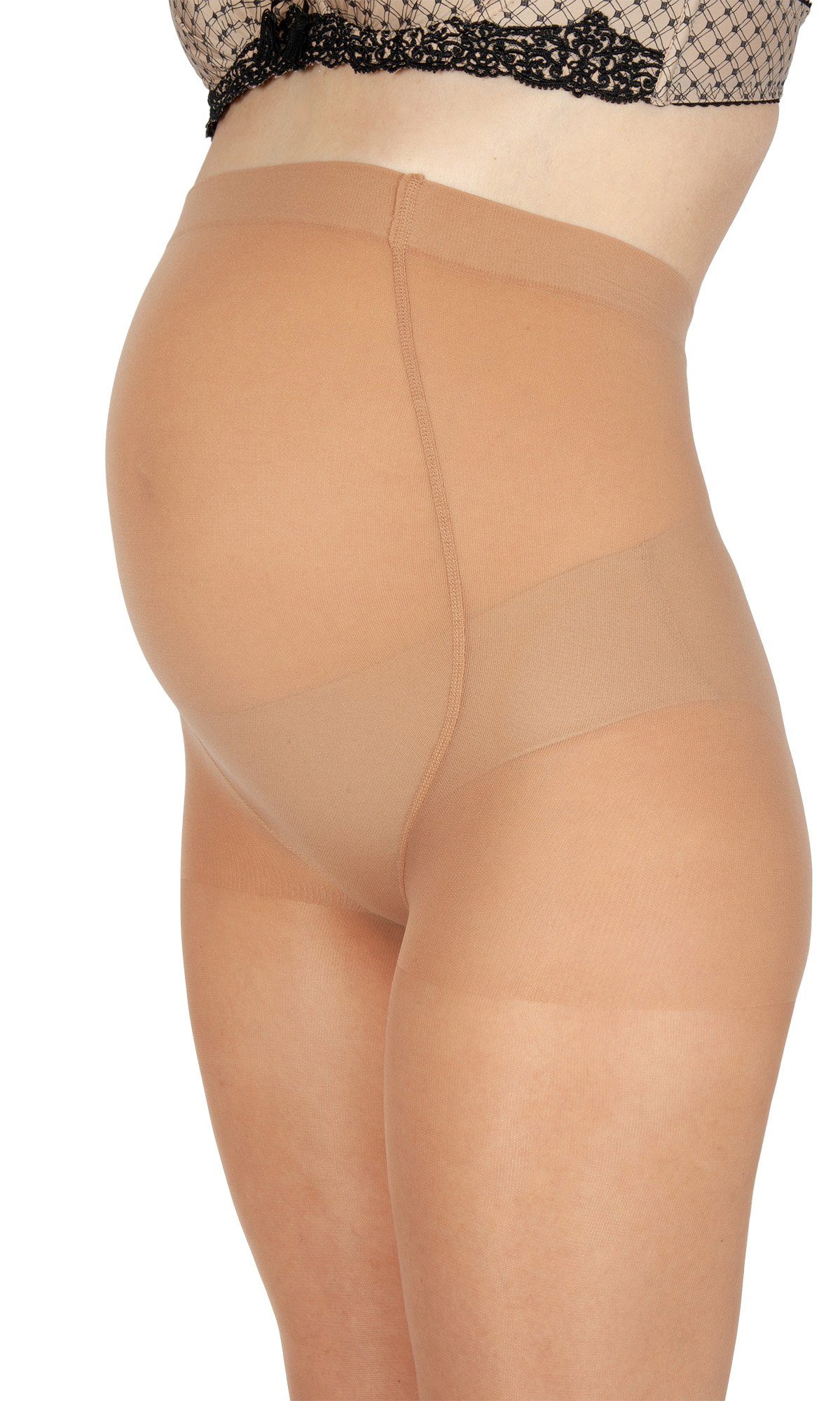 BANANALU Umstandsstrumpfhose für Schwangere Umstandsstrumpfhose für werdende Mütter Umstandsmode 40 DEN (3 St)
