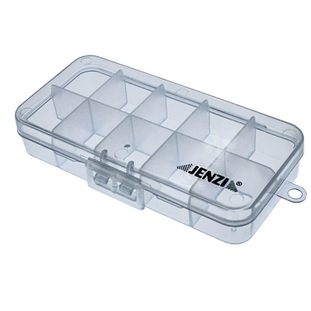 Aufbewahrungsbox Jenzi Kunststoffbox Transparent 13,2x6x2,5cm