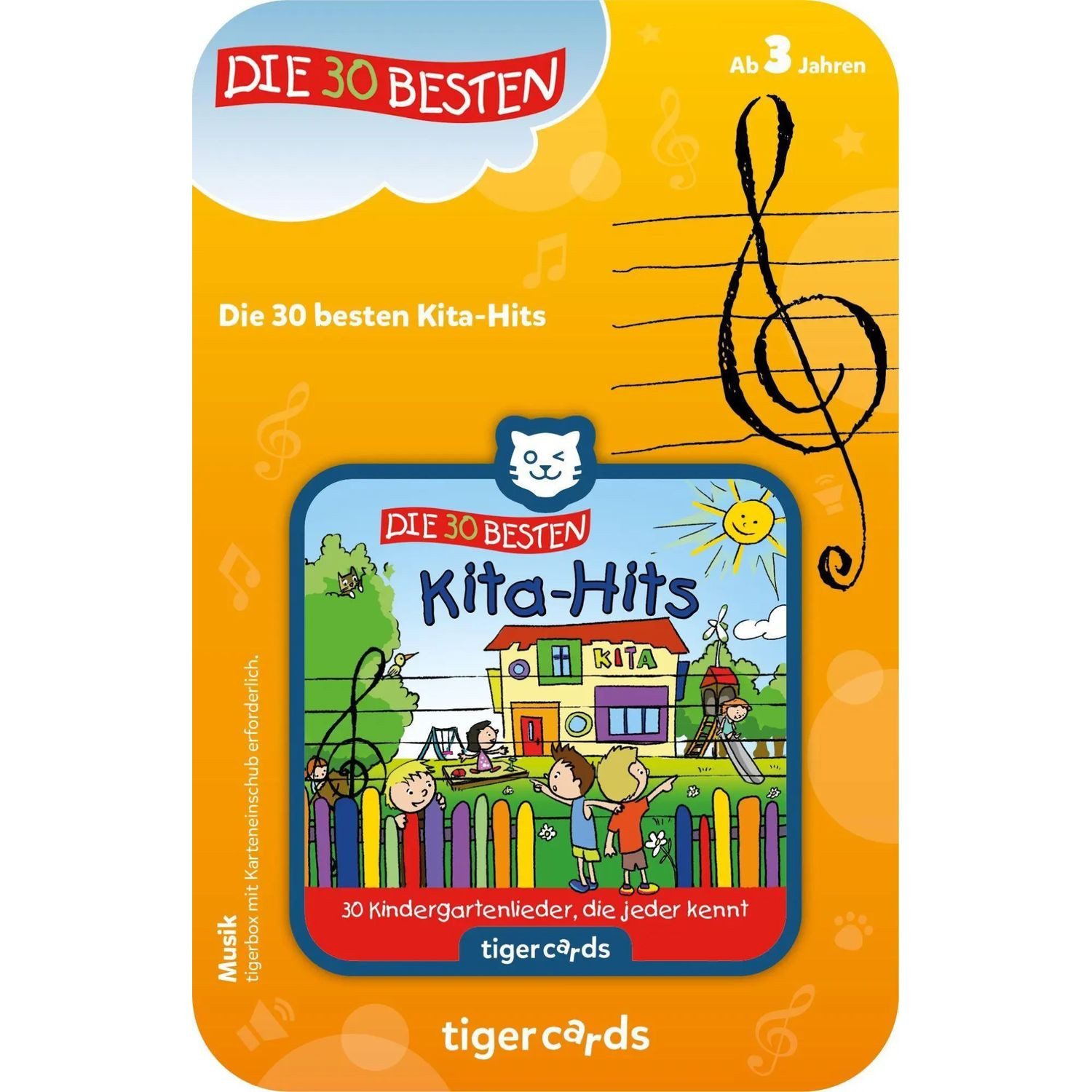Tiger Media Deutschland GmbH Hörspiel tigercard - Die 30 Besten: Die 30 Besten Kita-Hits