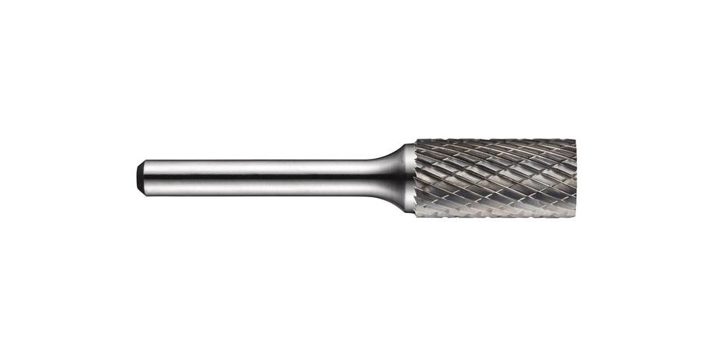 Thumbnail - Dormer Fräser-Set Frässtift ZYA Ø 9.6 Kopflänge 19 mm Schaft-Ø 6 HM Verzahnung Kreuz