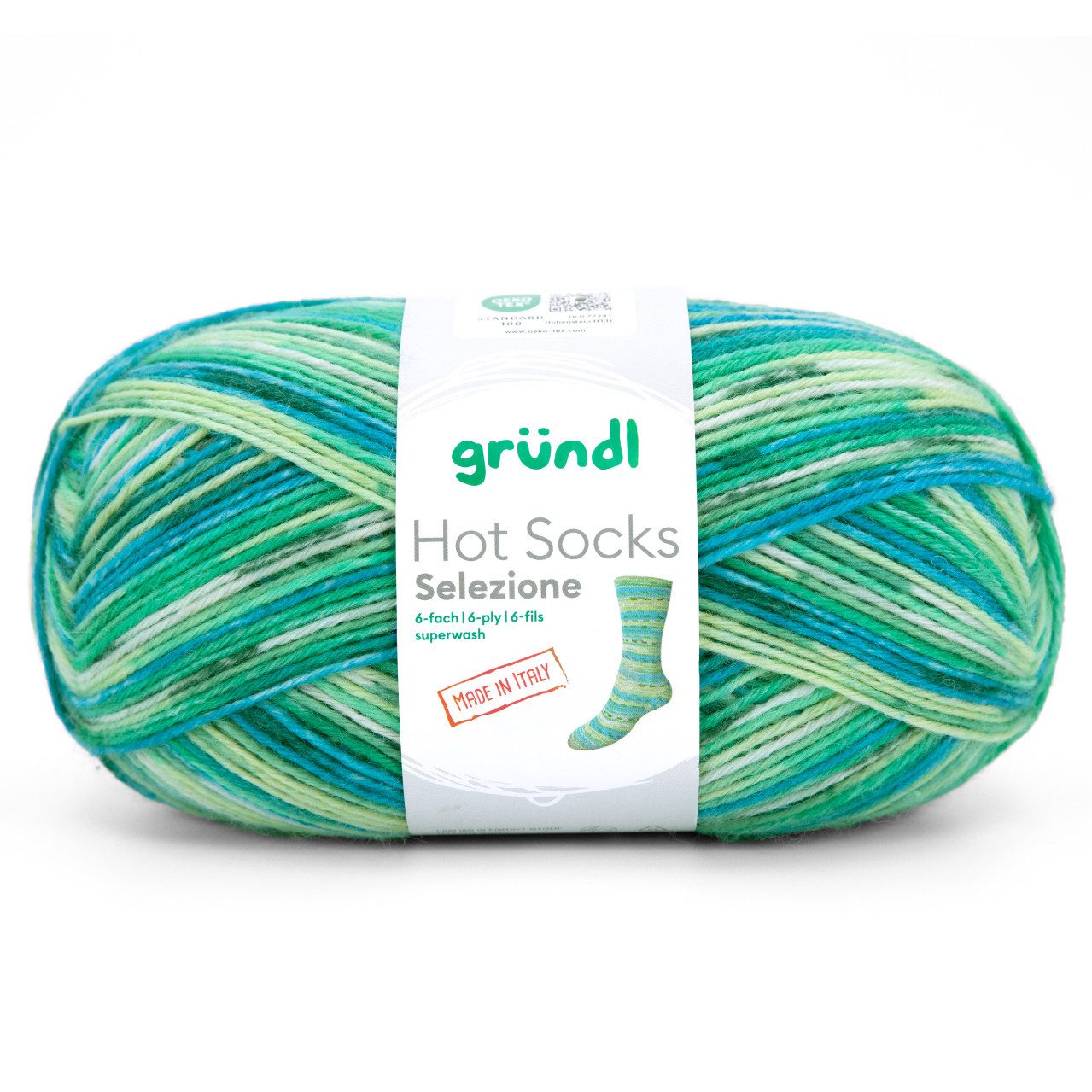 Gründl Gründl Sockenwolle Hot Socks 150 g 6-fach, Häkelwolle