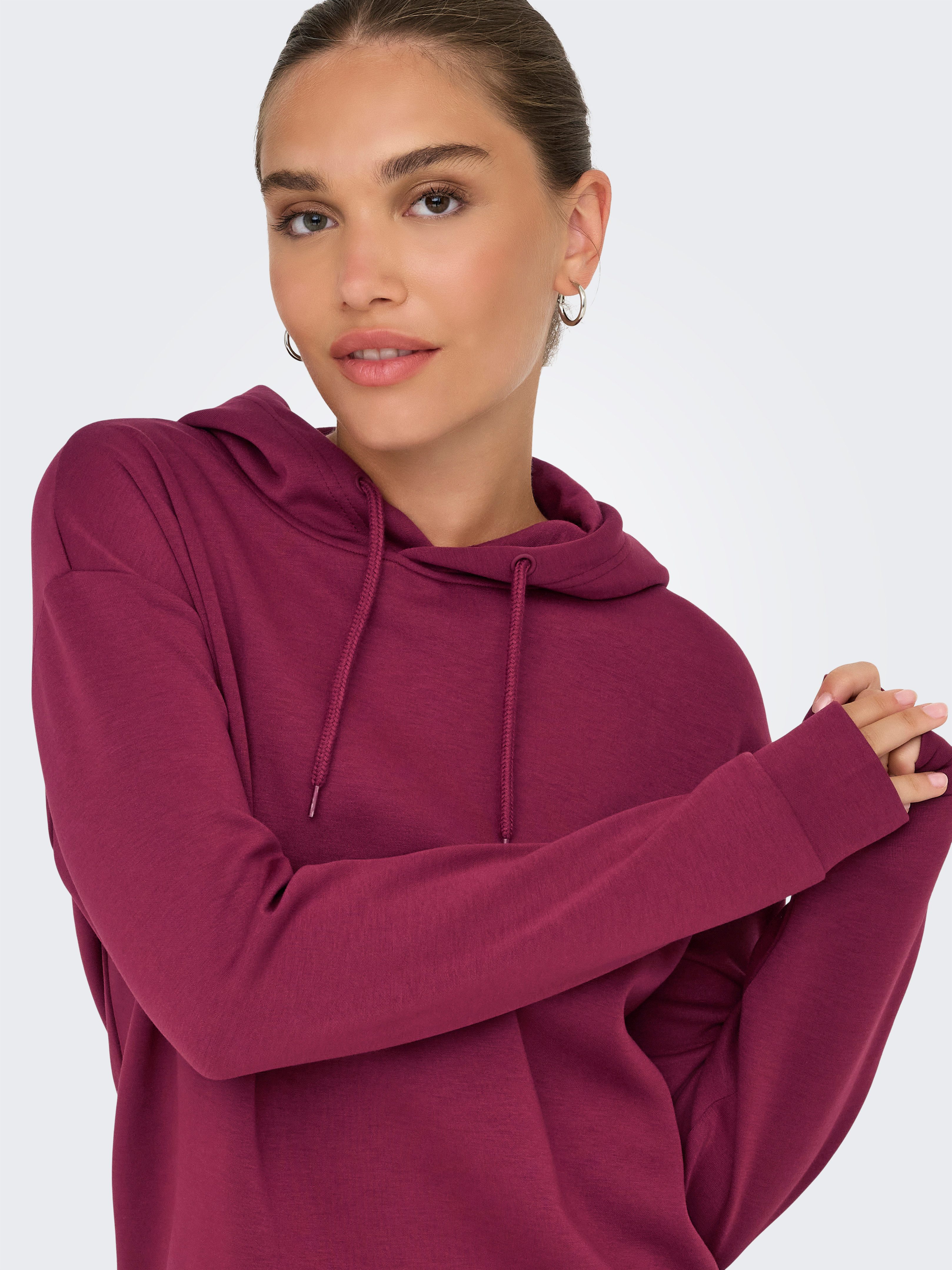 ONLY Play Kapuzensweatshirt ONPLOUNGE LS HOOD SWEAT - NOOS