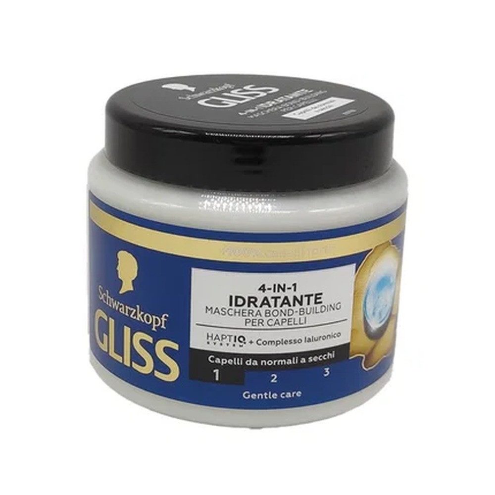 Schwarzkopf Haarmaske Gliss Aqua Revive 4-in-1-Maske