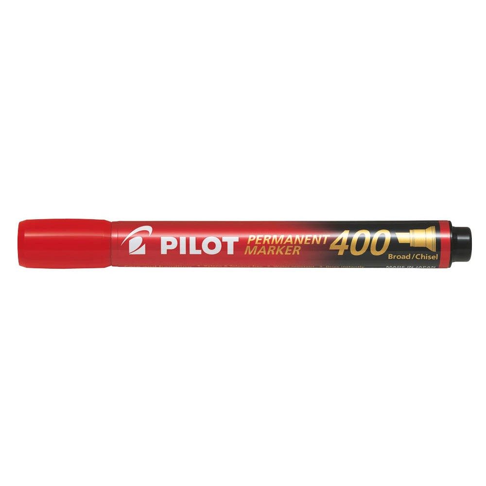 PILOT Marker PILOT SCA-400-R Permanentmarker rot 1,0 - 4,0 mm