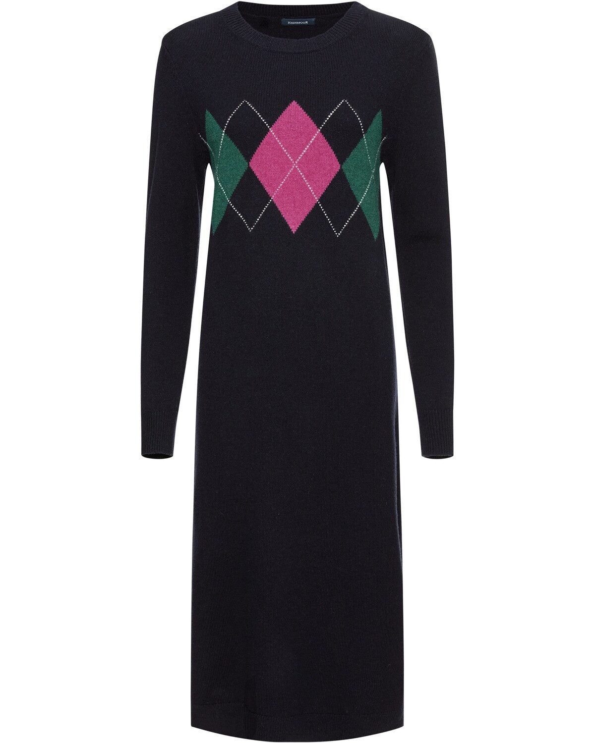 Highmoor Strickkleid Argyle-Strickkleid