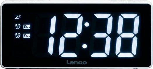 Lenco CR-30 Uhrenradio (FM-Tuner), PLL FM Radiowecker: aufwachen mit dem  Lieblingsradiosender