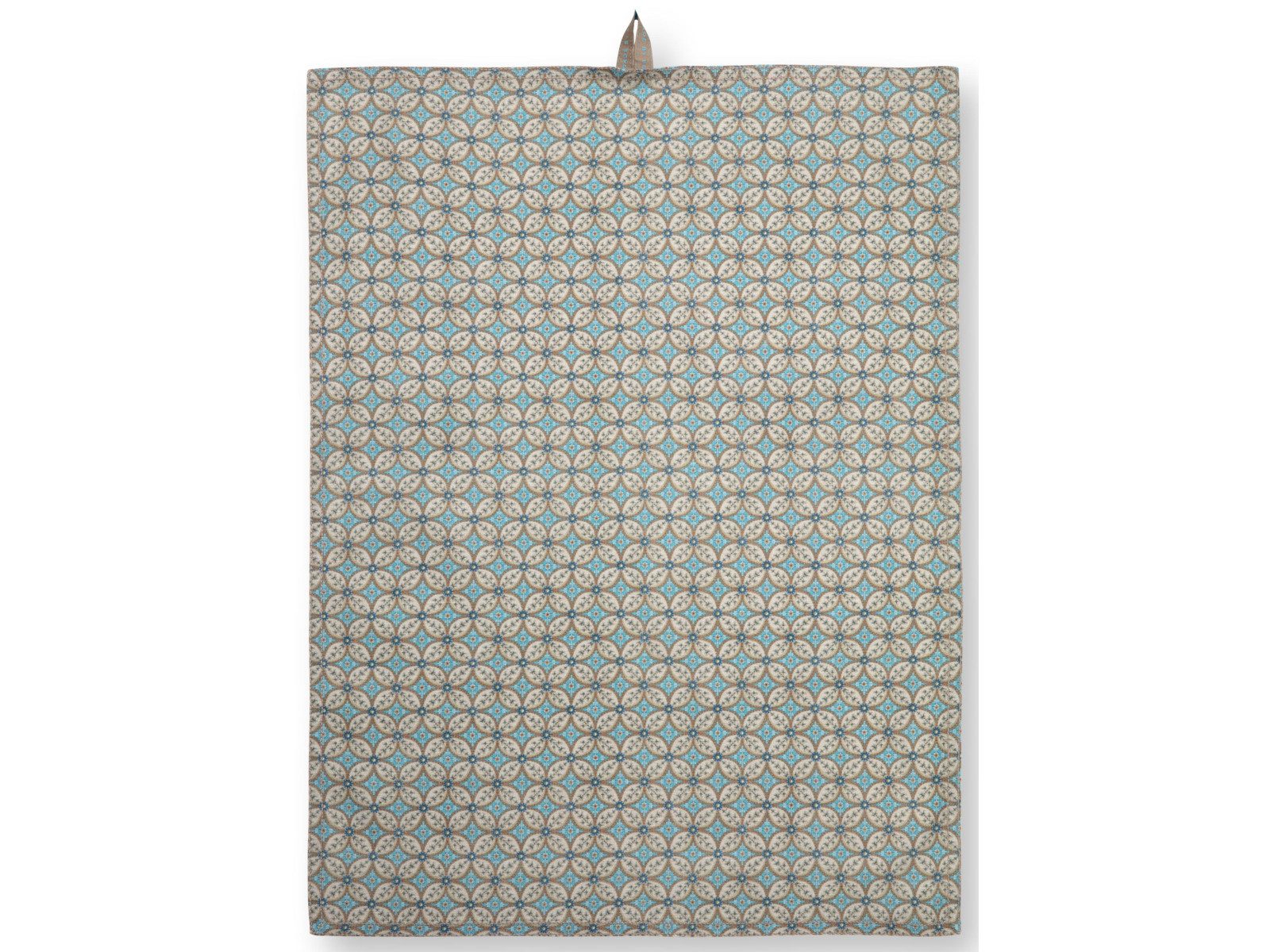 PiP Studio Geschirrtuch Blooming Tales Bustani-Pashmina Khaki-Blue Geschirrtuch 50x70cm 2St. – Bild 5 von 5