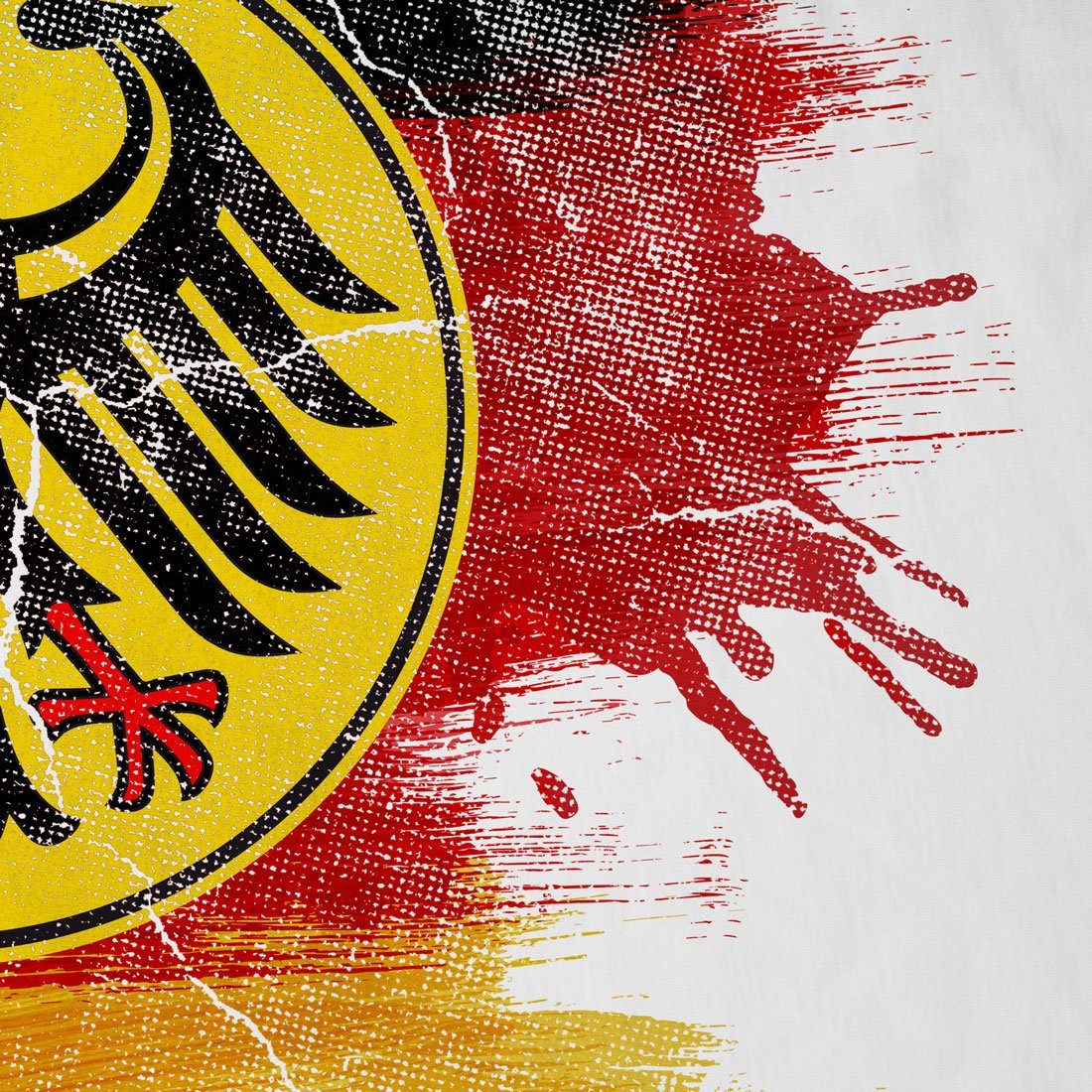 style3 T-Shirt Deutschland Wappen WM 2026 Fußball trikot fahne weltmeister europa EM