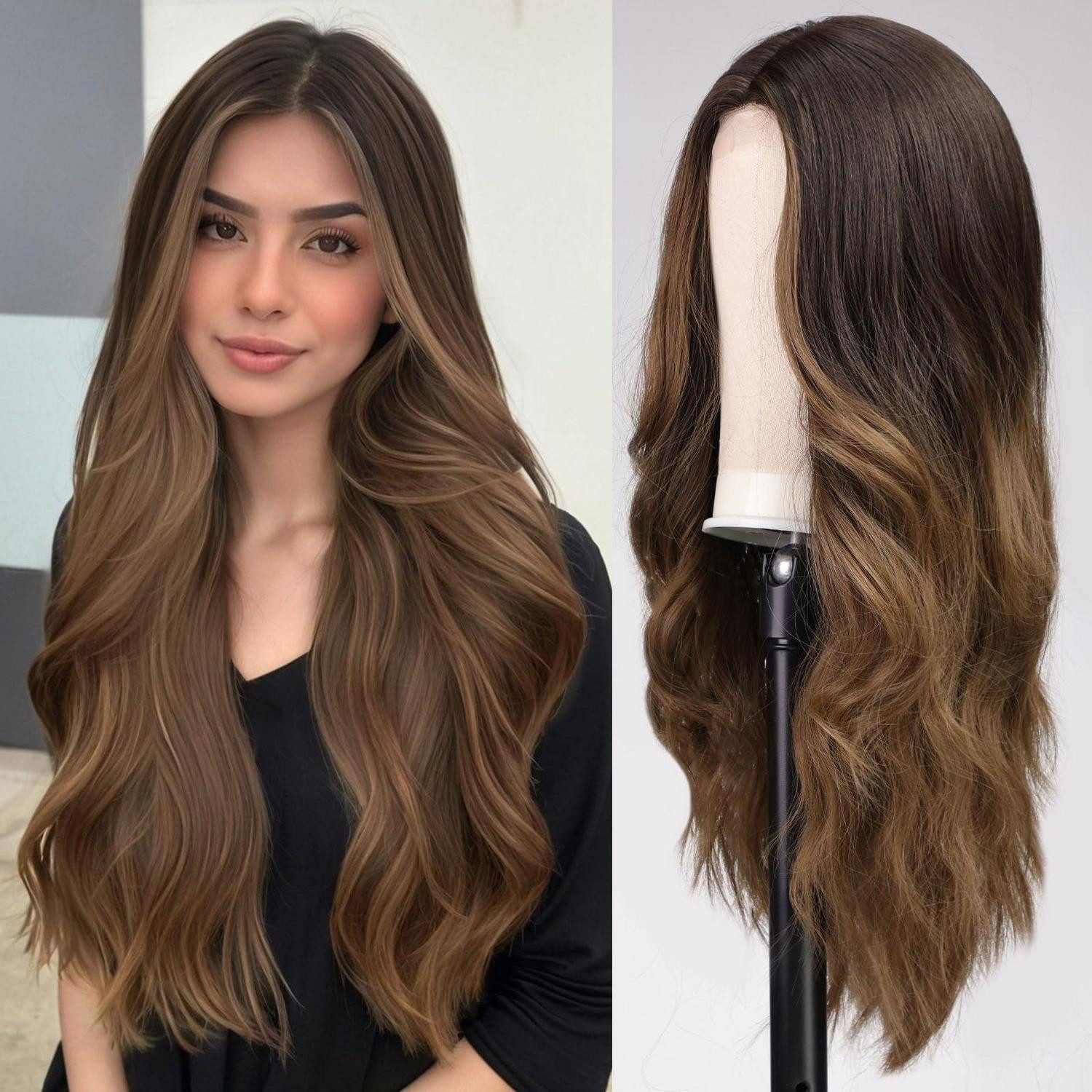 LuxusKollektion Kunsthaarperücke Perücke Lace Front Synthetik Damen FTL077-11 Frontspitze