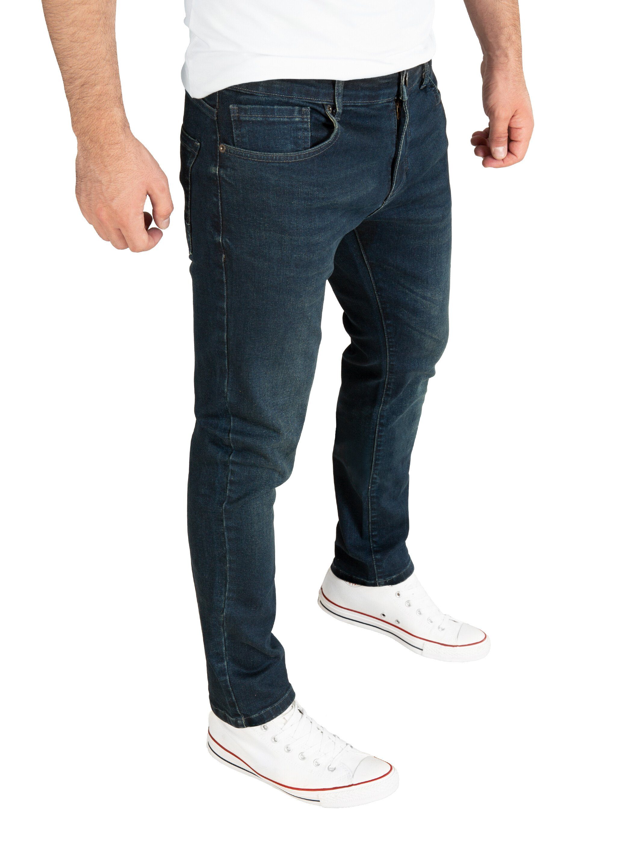 Yazubi Slim-fit-Jeans Akon Herren Jeans modernen Slim Fit Jeanshose mit Stretch