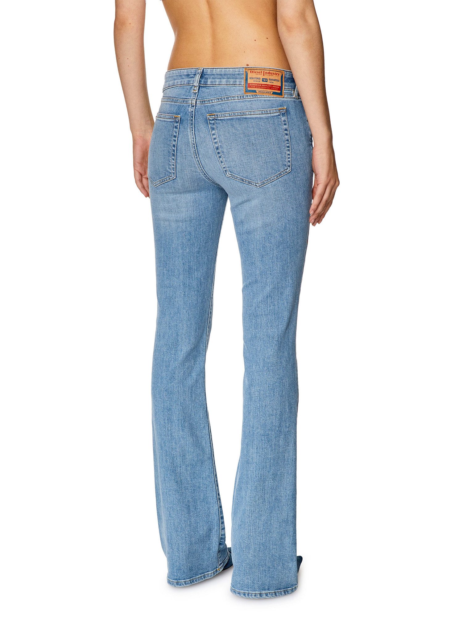 Diesel Bootcut-Jeans schmale, ausgestellte Beinform - günstig online kaufen