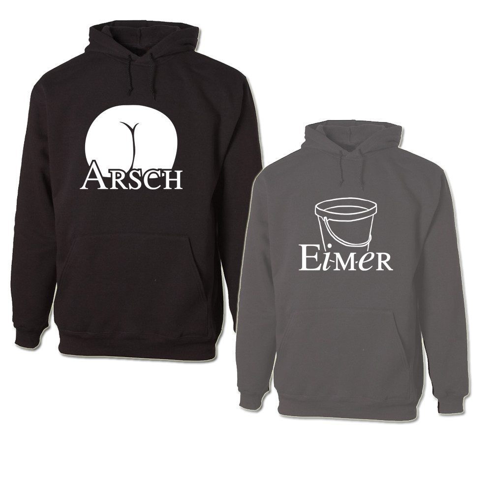 G-graphics Hoodie Arsch & Eimer (Partner- günstig online kaufen