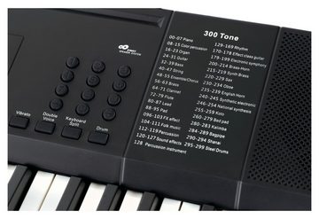 FunKey Home Keyboard 61 Edition Pro (128 Sounds, 128 Rhythmen, MP3-/USB-Port), mit Begleitautomatik und intelligente Lernfunktion