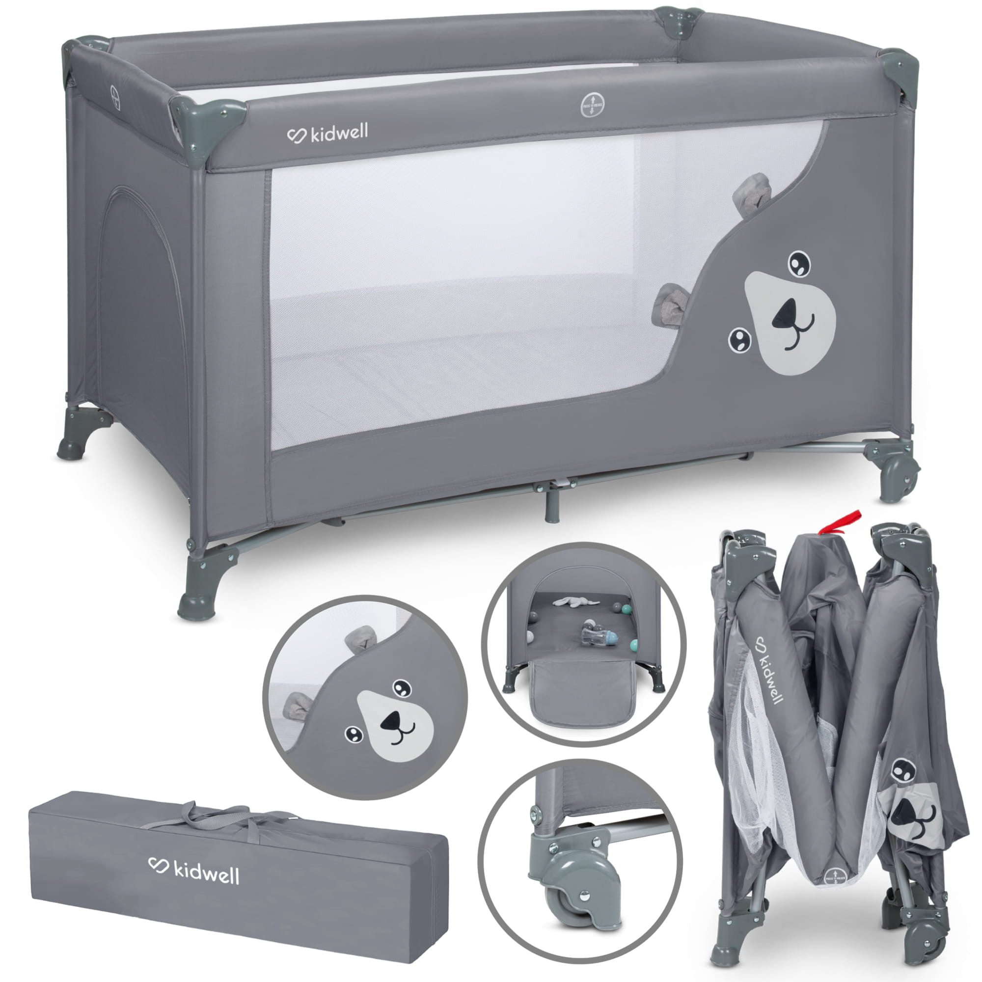 COIL Baby-Reisebett Babybett, Kinderreisebett, Kinderbett, BLISSY günstig online kaufen