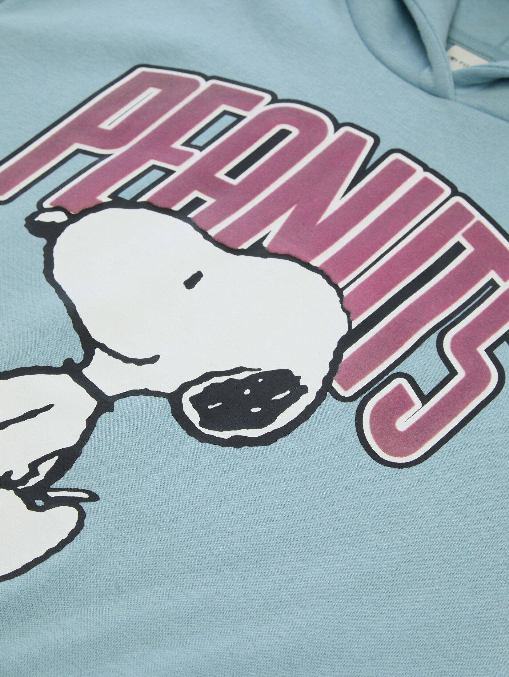 TOM TAILOR Sweatshirt Strick & Sweatshirts Oversize Hoodie Sweatshirt mit Snoopy-Print