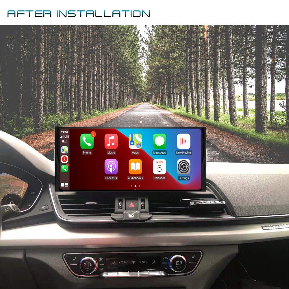 TAFFIO Für Audi A4 A5 B9 12" Touchscreen Android GPS USB Bluetooth Carplay Einbau-Navigationsgerät