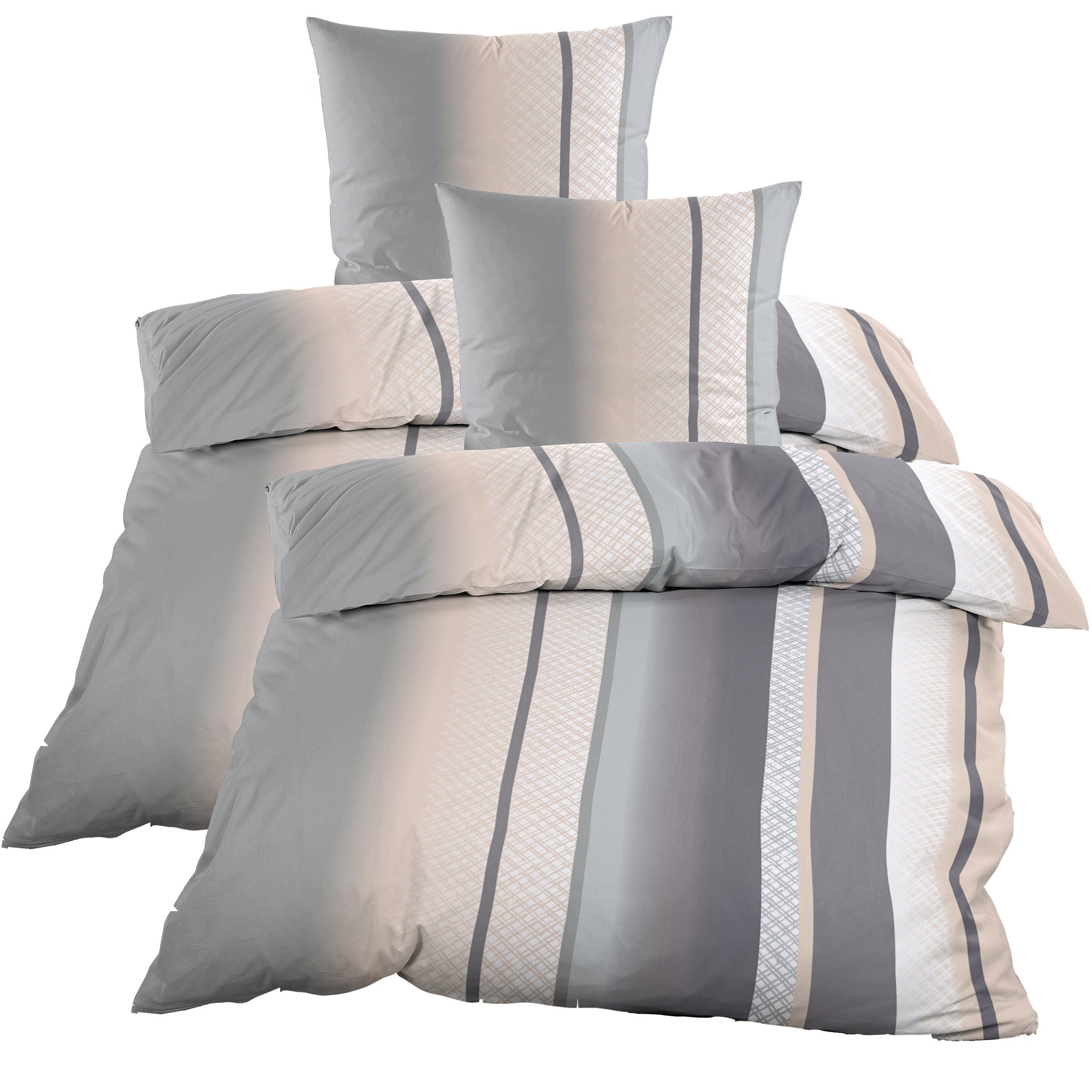 Casa Colori Bettwäsche Biber 135x200 cm günstig online kaufen