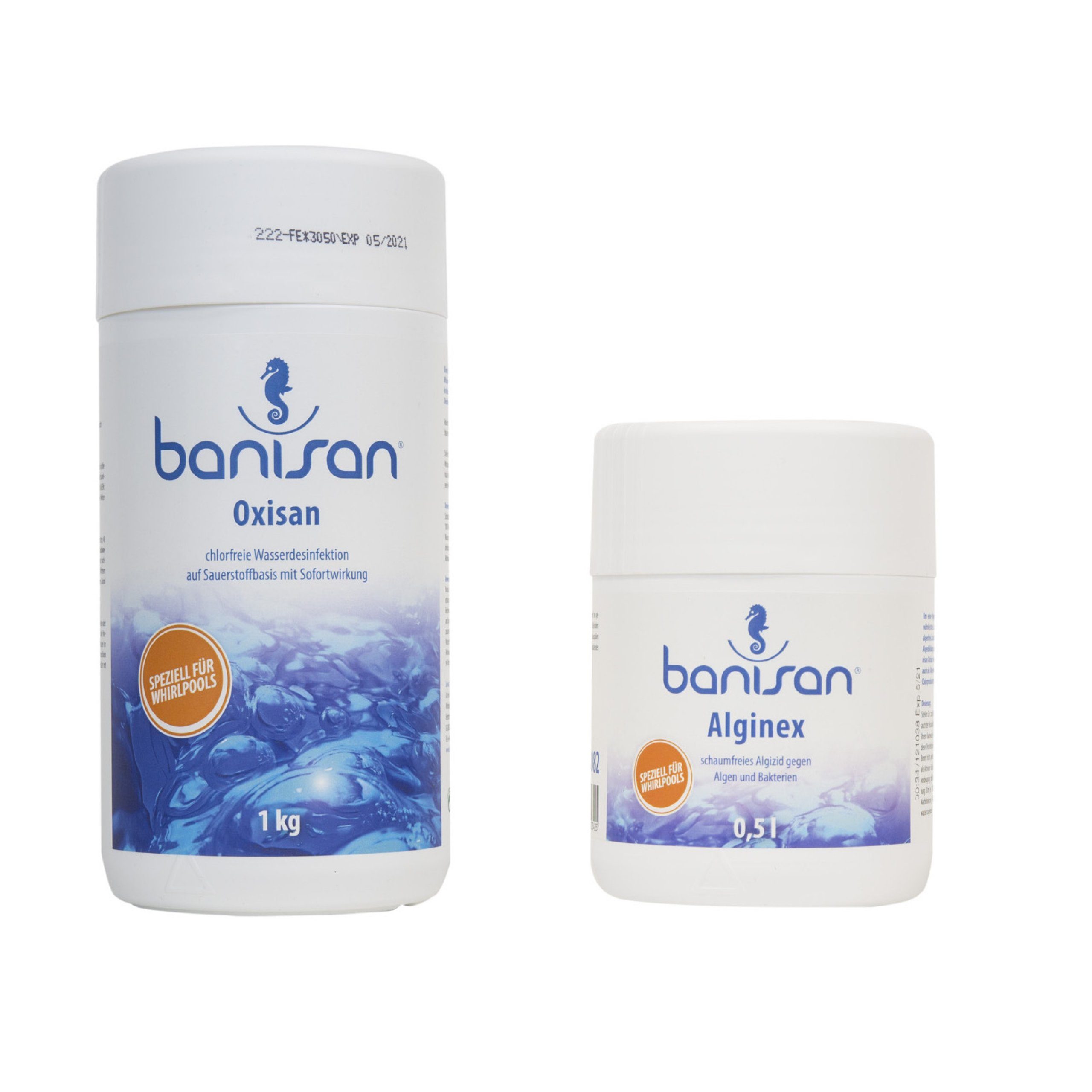 Banisan Poolpflege Banisan Oxisan 1 Kg Aktivsauerstoffgranulat + Alginex