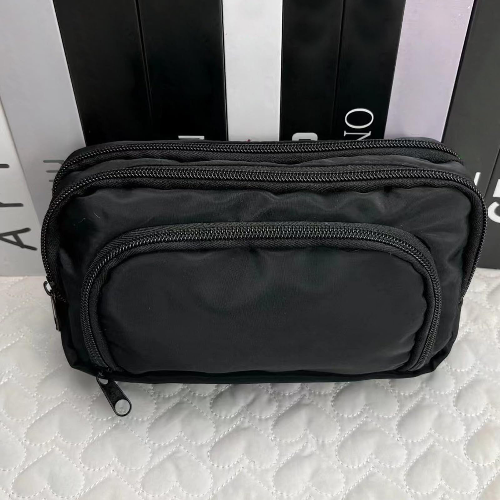 nsihing Federmäppchen Federmäppchen mit großer Kapazität, ästhetisches Mäppchen mit Fächern, Tragbare Federtasche für Schule, Uni und Büro – Bild 5 von 5