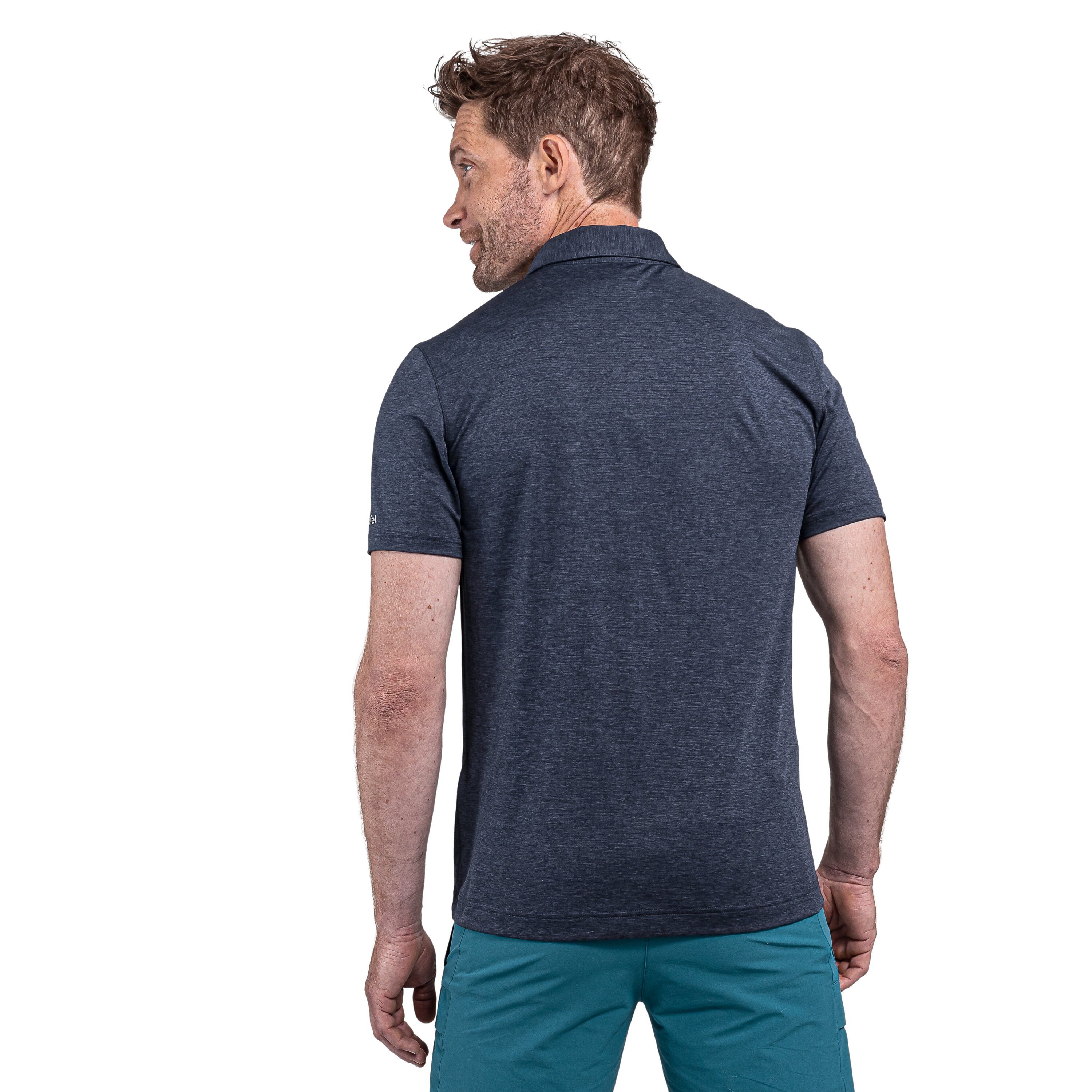 Schöffel Poloshirt CIRC Polo Shirt Tauron M sportliche Passform, kurze Ärmel, für Trekking und Outdoor