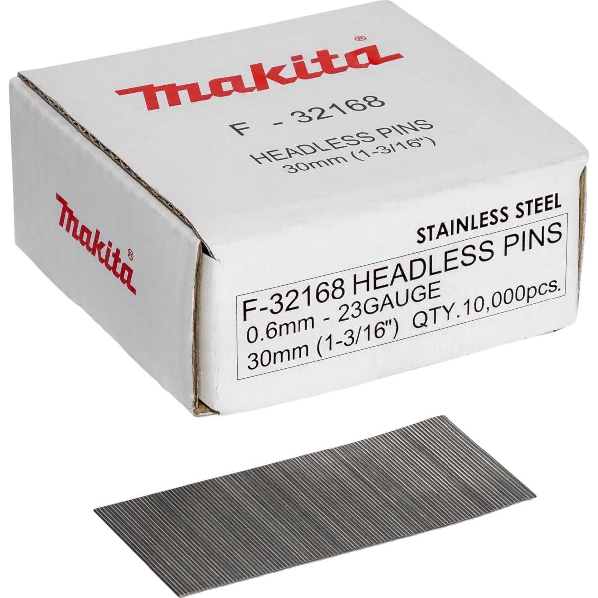 Akku-Multifunktionswerkzeug Makita Stift 0,6 x 30mm Inox F-32168 10000 pcs